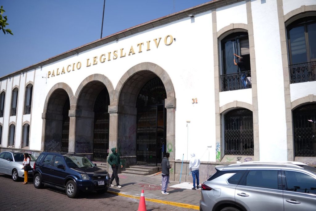 Evalúa Congreso afectaciones a su infraestructura tras manifestaciones por el&nbsp;8M