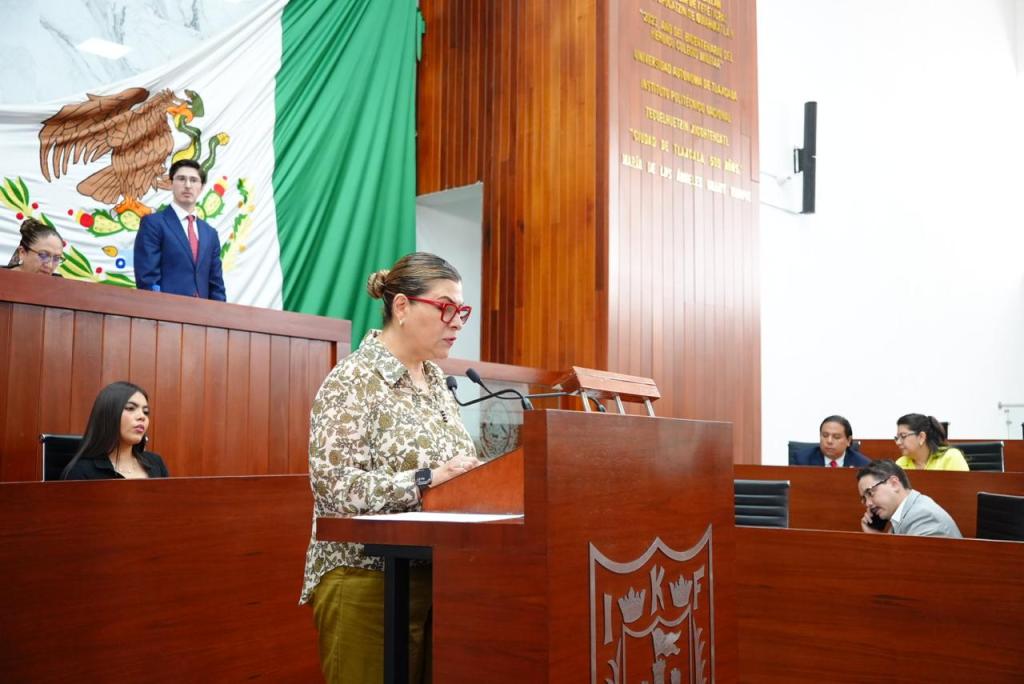 La diputada Sandy Aguilar presentó una iniciativa para reformar y adicionar diversas disposiciones de la Ley de Seguridad Pública y Ciudadana del Estado de Tlaxcala, con el propósito de fortalecer las atribuciones de la Policía de Investigación e&nbsp;Inteligencia.