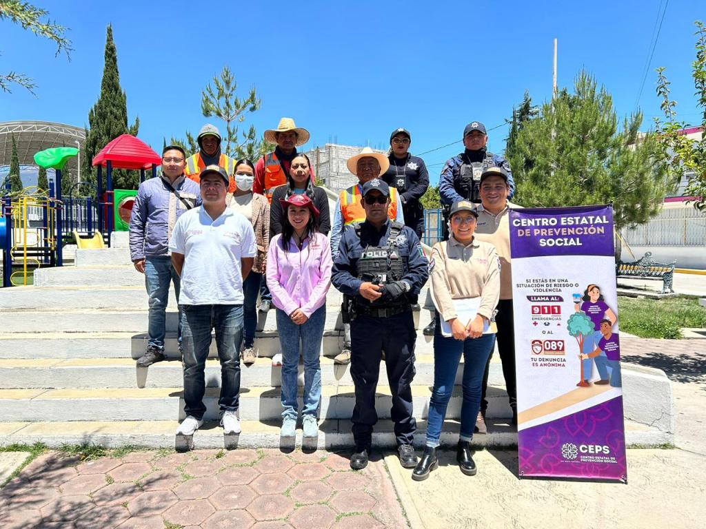 Gobierno Municipal de Ixtenco realiza jornada de recuperación de espacios&nbsp;públicos