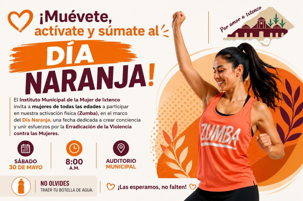 IMPULSA IMM IXTENCO ACTIVACIÓN FÍSICA POR EL DÍA&nbsp;NARANJA