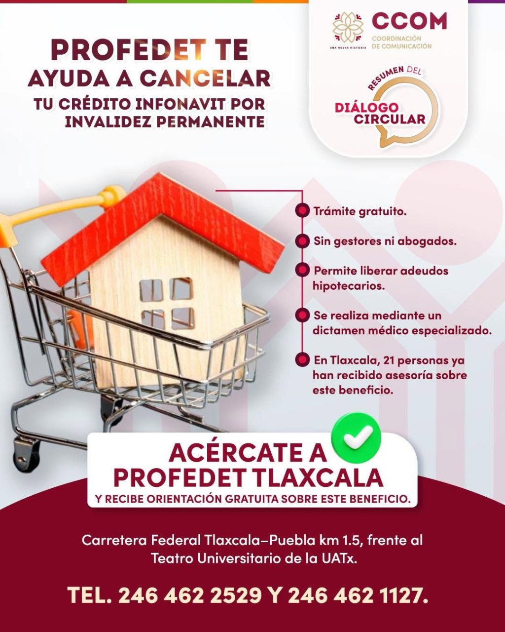 Sabías que si tienes una invalidez permanente, puedes cancelar tu crédito&nbsp;Infonavit