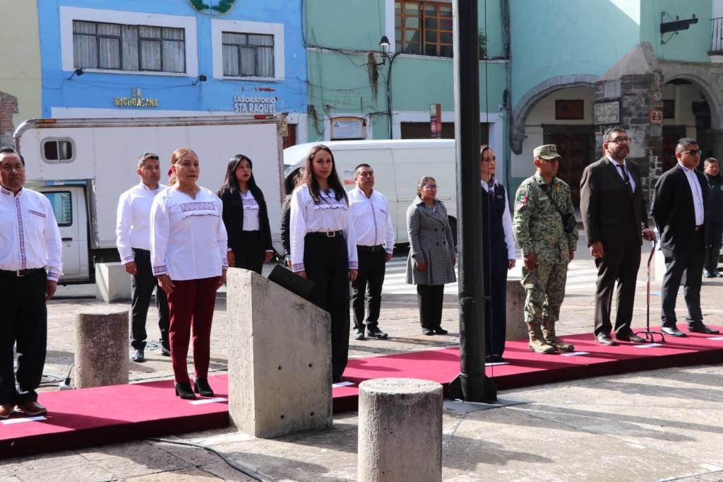 IXTENCO PARTICIPA EN CEREMONIA DE IZAMIENTO DE LA BANDERA NACIONAL EN LA CAPITAL DEL&nbsp;ESTADO