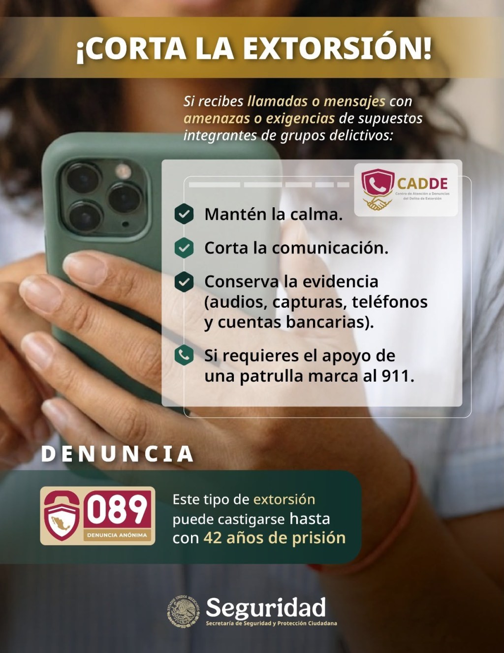 GOBIERNO DE IXTENCO EXHORTA A LA CIUDADANÍA A MANTENERSE ALERTA ANTE LA&nbsp;EXTORSIÓN